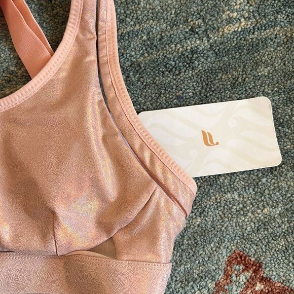 ✨NWT ✨Fabletics Belle Iridescent Adjustable High-Impact Sports Bra Size XS - Picture 5 of 10